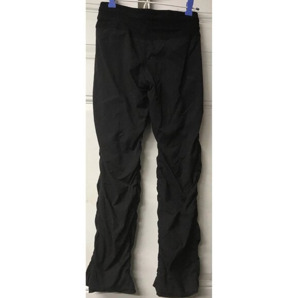 Ivivva By Lululemon Live To Move Dance Studio Pant Girls 10 Black Jogger - Picture 4 of 7